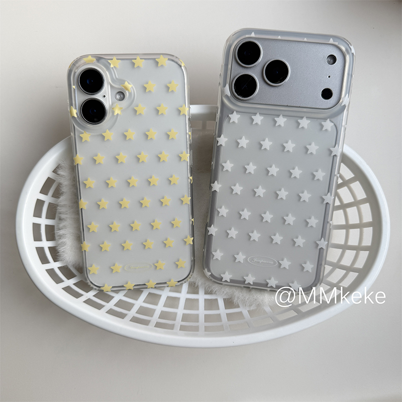 Yellow Phone Accessories - Casing HP Korea Ins Bintang Kuning