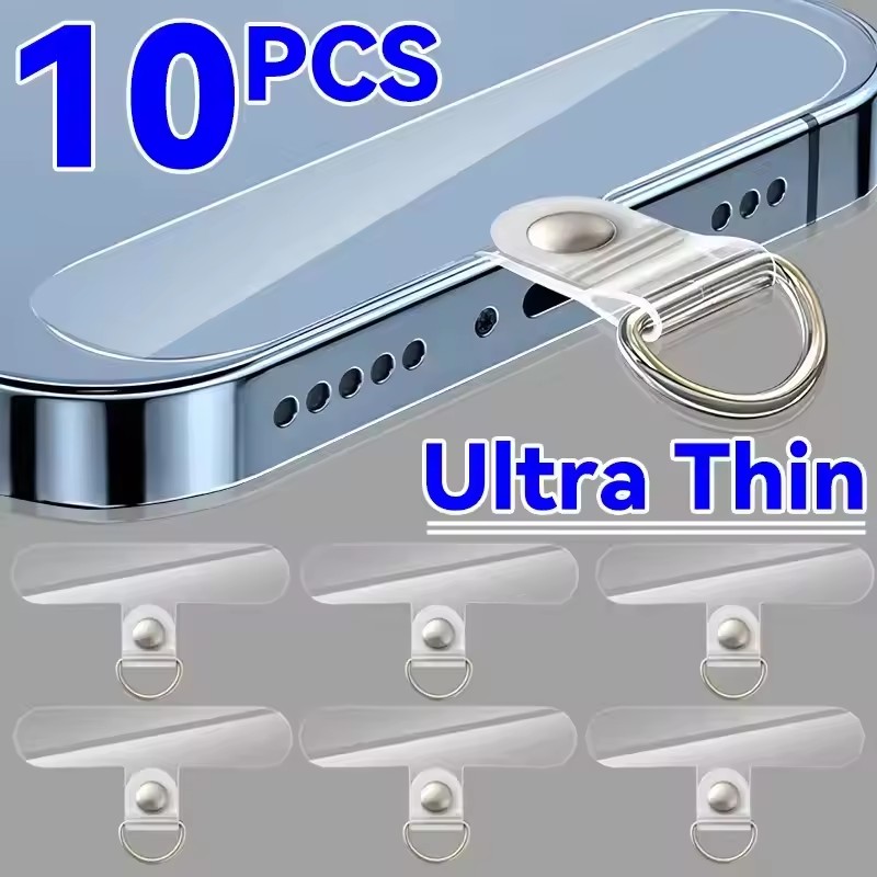 Phone Accessories For Android - Klip Tali Telepon Universal Transparan yang