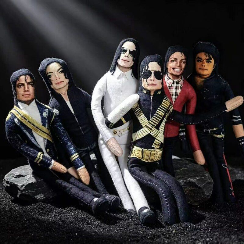 Phone Accessories Supplier - Boneka Michael Jackson, Penyanyi Terkenal, Prop