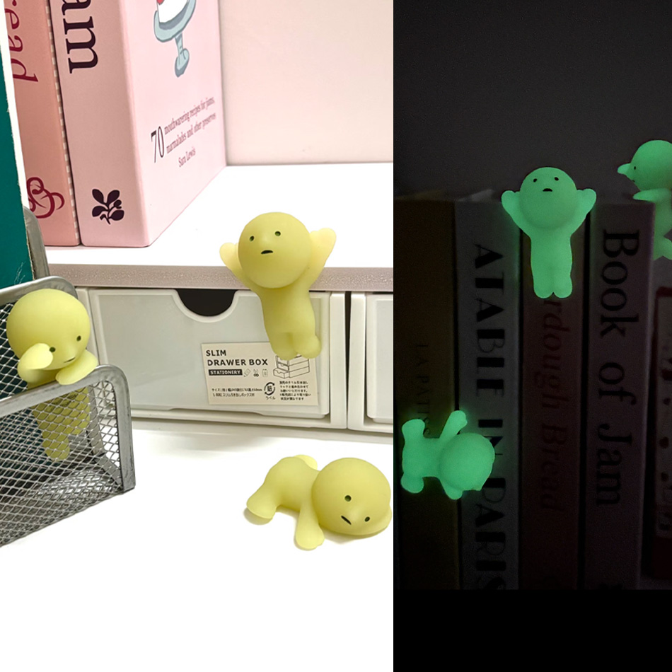 Phone Accessories Doll - Figur Mini Dekoratif Glow Blind Box