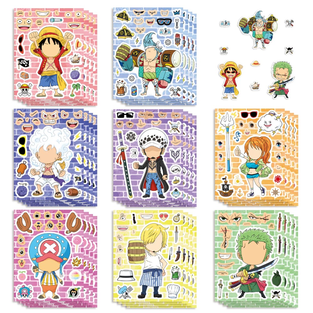 Phone Accessories Supplier - 8/16/24 Lembar Stiker Puzzle Anak One