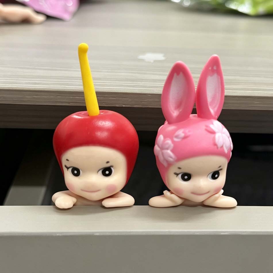 Phone Accessories Doll - Figur Mini Dekoratif Blind Box Hippers