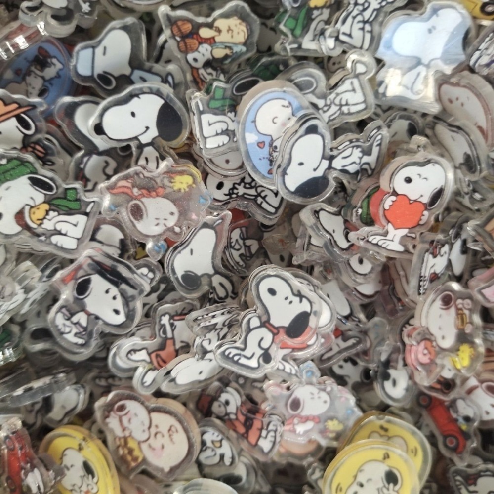 Phone Accessories Supplier - 50-100 Buah 2Cm Papan Akrilik Snoopy
