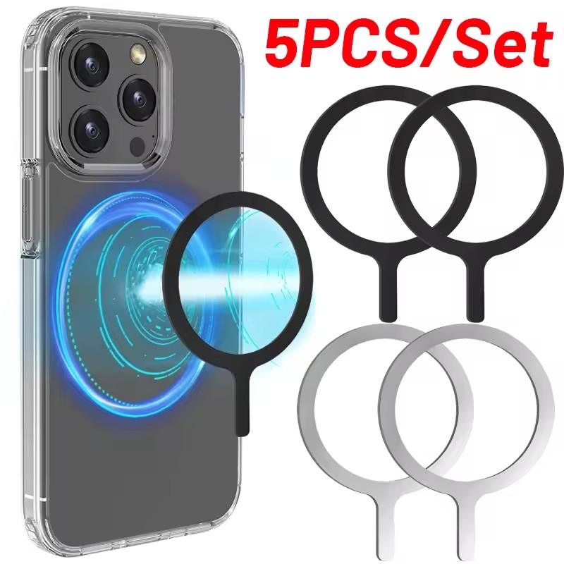 Phone Accessory - 5-1 Buah Cincin Stiker untuk Pengisian