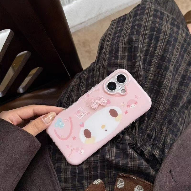 Phone Accessories Supplier - Casing Ponsel Motif Kartun Anime Kelinci,
