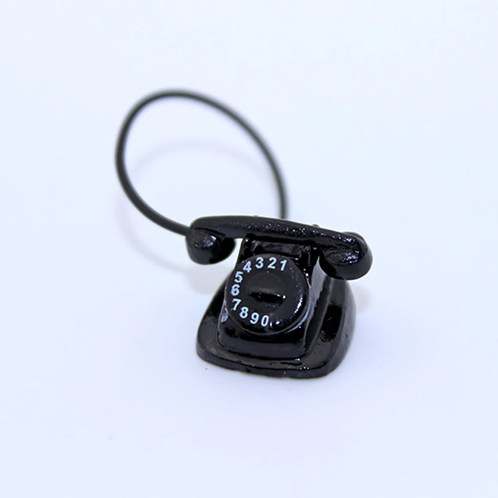 1/12 Rumah Boneka Miniatur Log - Phone Accessories Doll ulasan dan harga