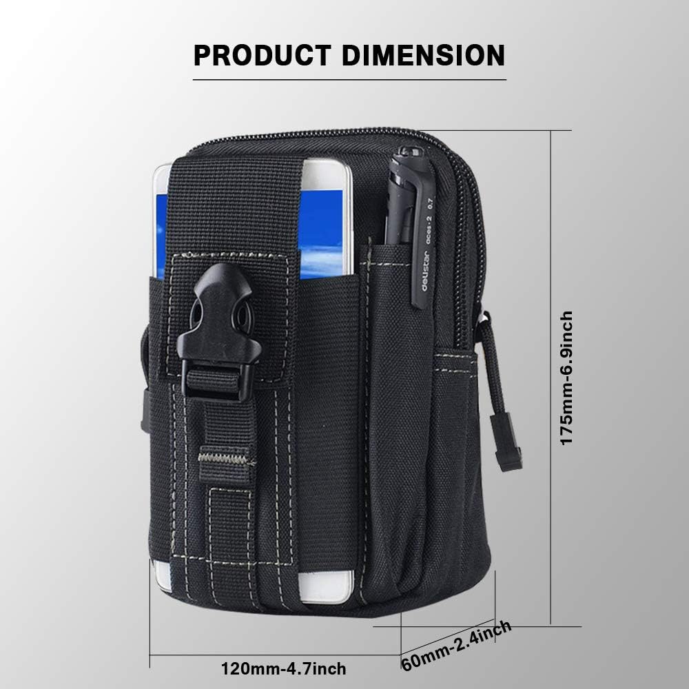 Kantong Sabuk Molle Taktis Tas - Phone Accessory ulasan dan harga