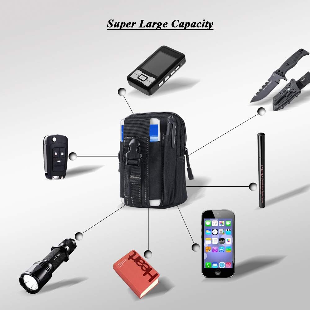 Kantong Sabuk Molle Taktis Tas - Phone Accessory ulasan dan harga