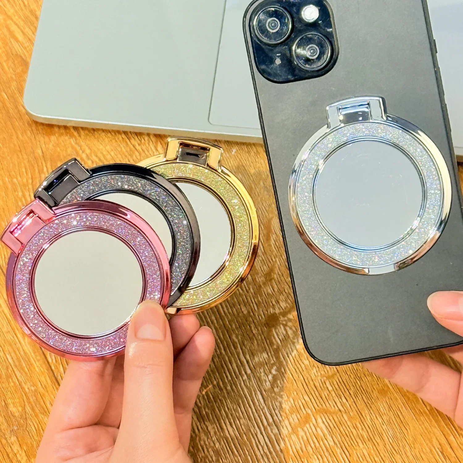 Penyangga Ponsel Berlian Mengk - Pop Socket Grip ulasan dan harga