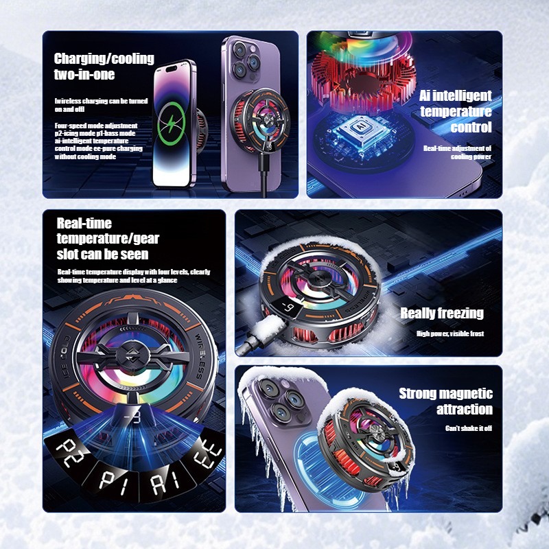 K28 Pendingin Ponsel Semikondu - Phone Accessories For Android ulasan dan harga