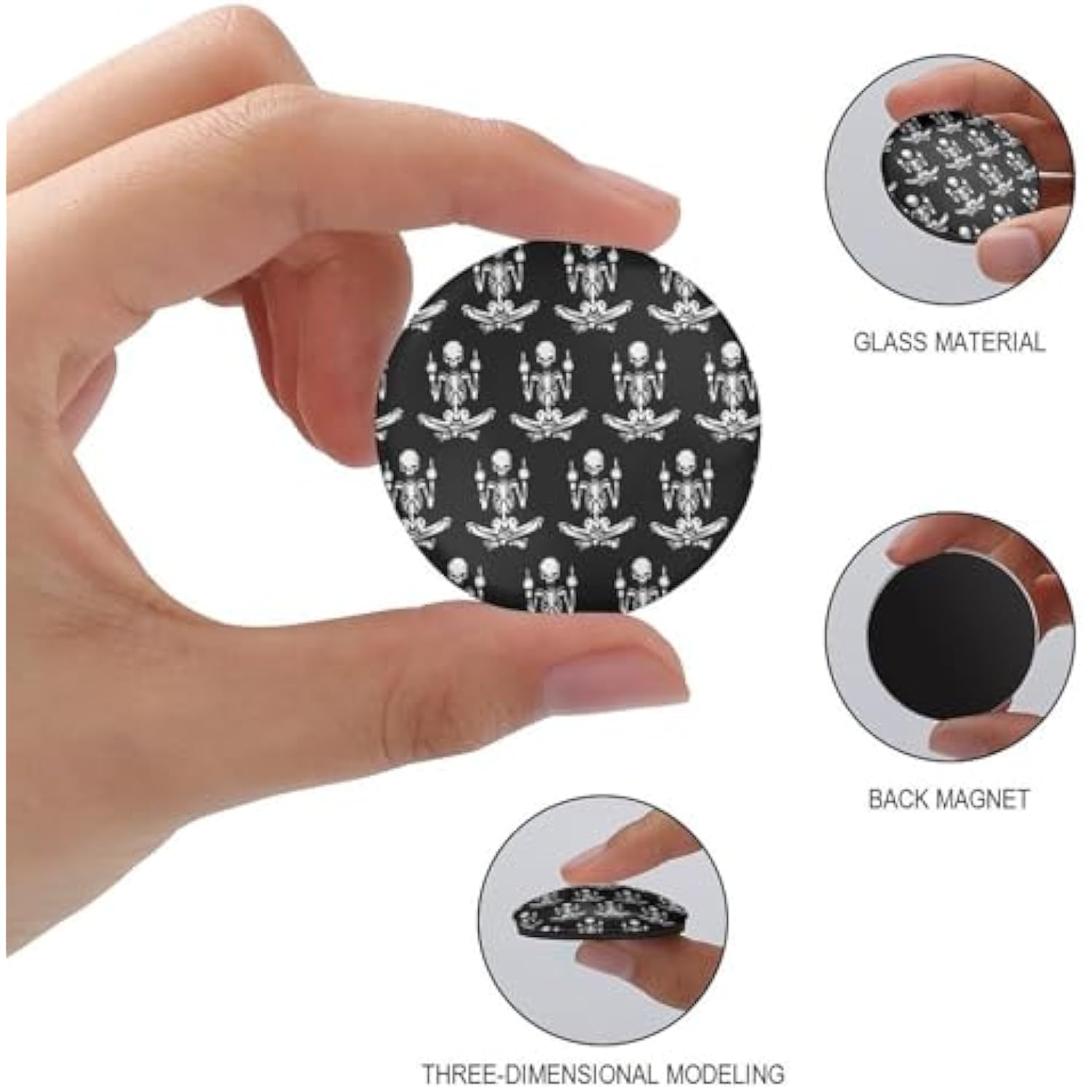 Stiker Cermin Kompak Bentuk Li - Pop Socket Grip ulasan dan harga