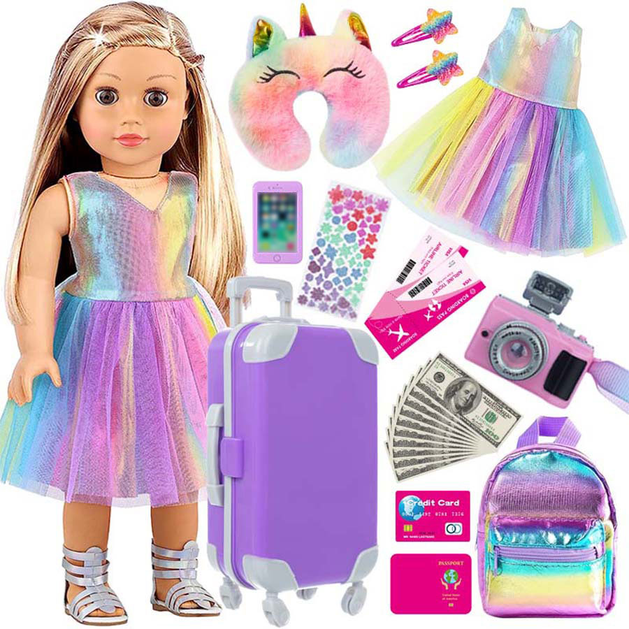 Pakaian dan Aksesoris Boneka 1 - Phone Accessories Doll ulasan dan harga
