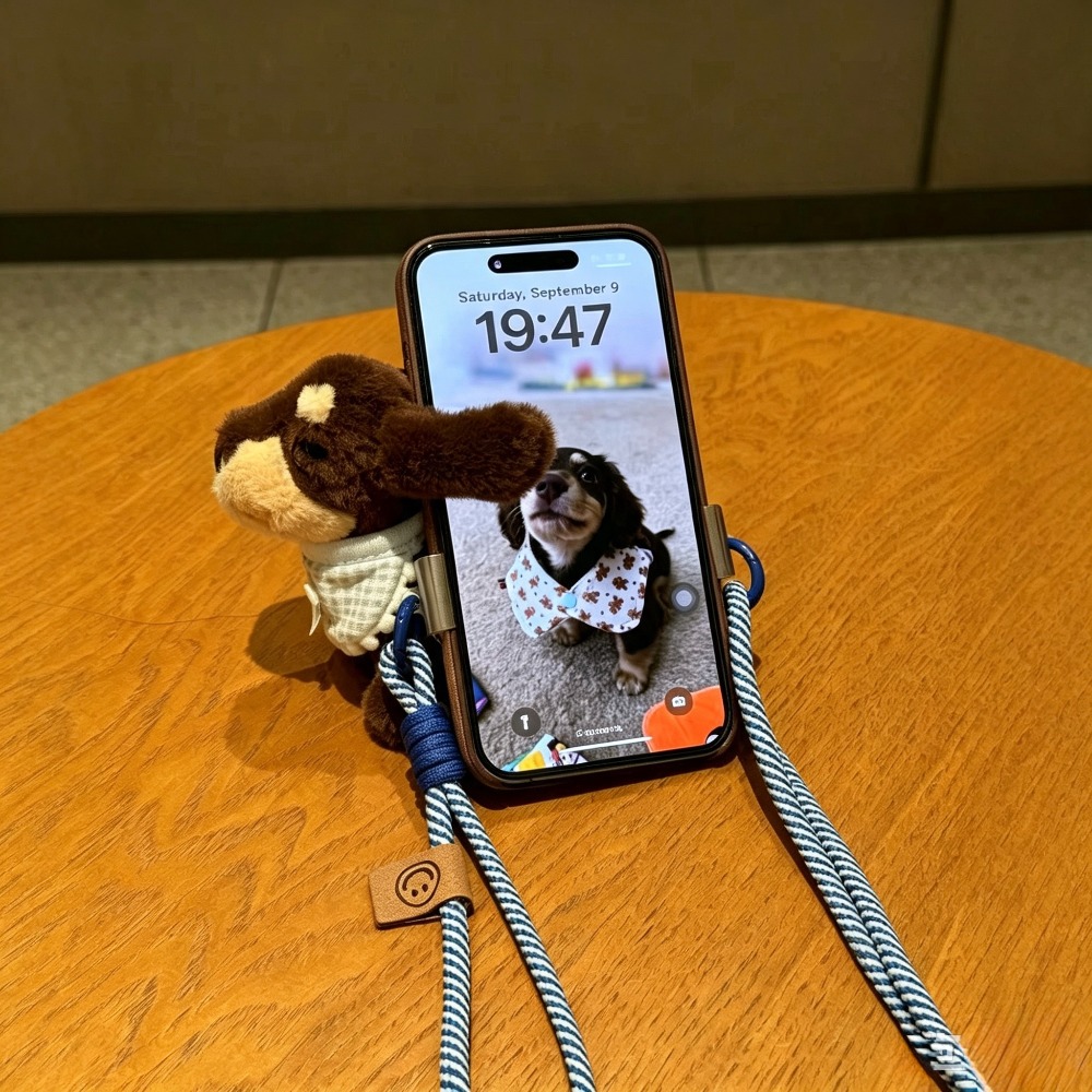 Tali Ponsel Boneka Dachshund K - Phone Accessories Doll ulasan dan harga
