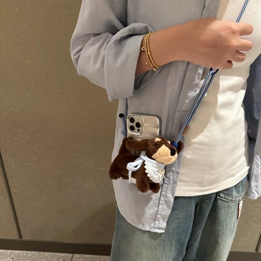 Tali Ponsel Boneka Dachshund K - Phone Accessories Doll ulasan dan harga