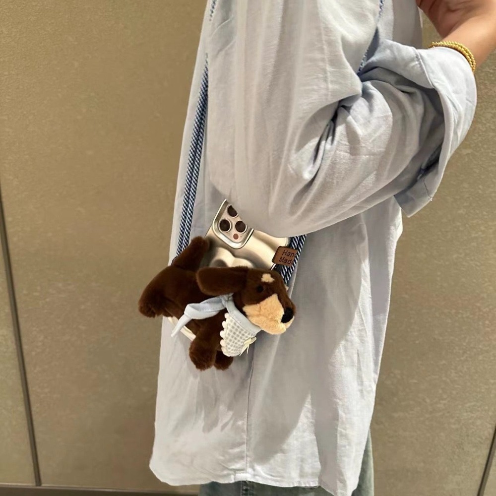 Tali Ponsel Boneka Dachshund K - Phone Accessories Doll ulasan dan harga