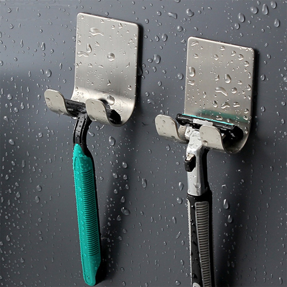 Tempat Pisau Cukur Baja Tahan  - Phone Accessories Hooks ulasan dan harga