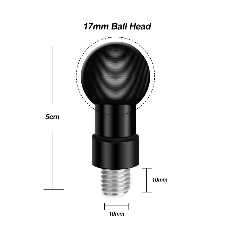 Adaptor Kepala Bola Aluminium  - Phone Accessories Video ulasan dan harga