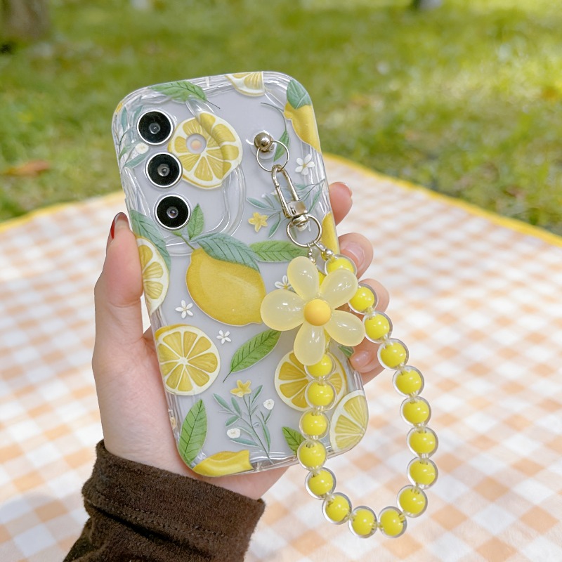 Casing Ponsel Tali Gantungan B - Yellow Phone Accessories ulasan dan harga