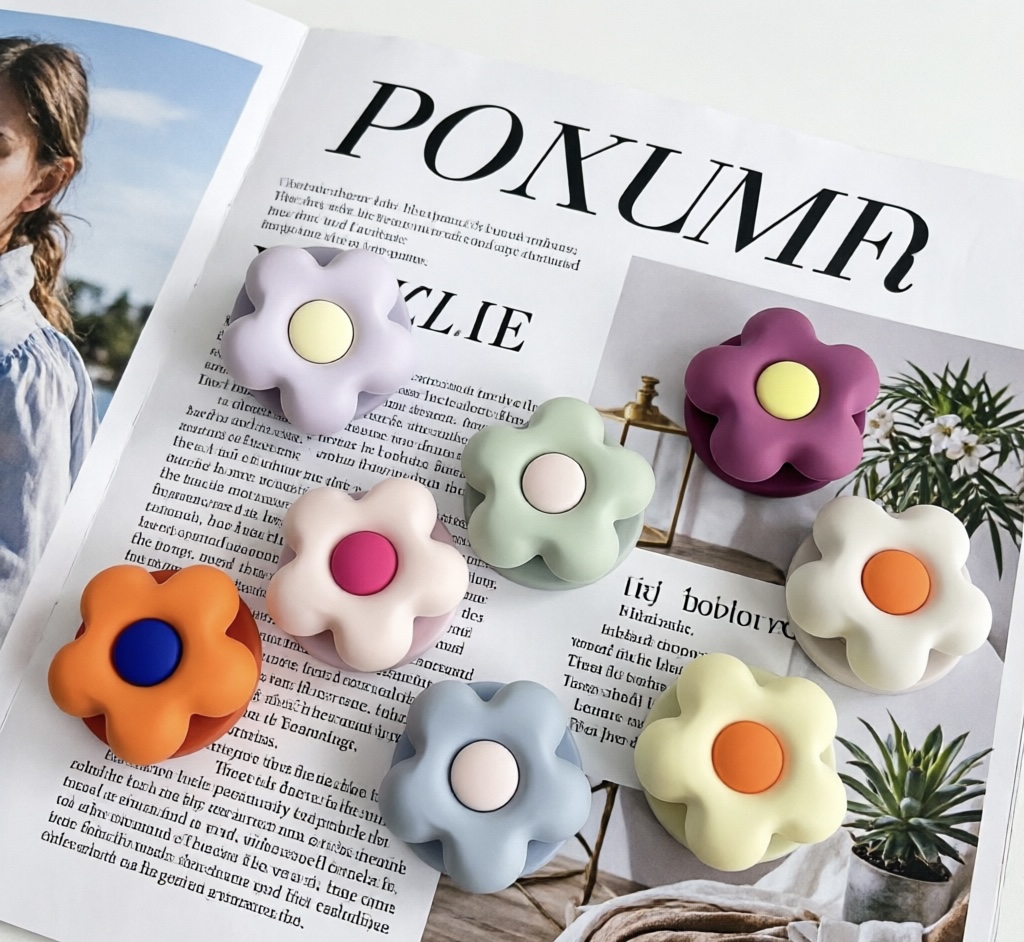 Penyangga Ponsel Silikon Motif - Pop Socket Grip ulasan dan harga