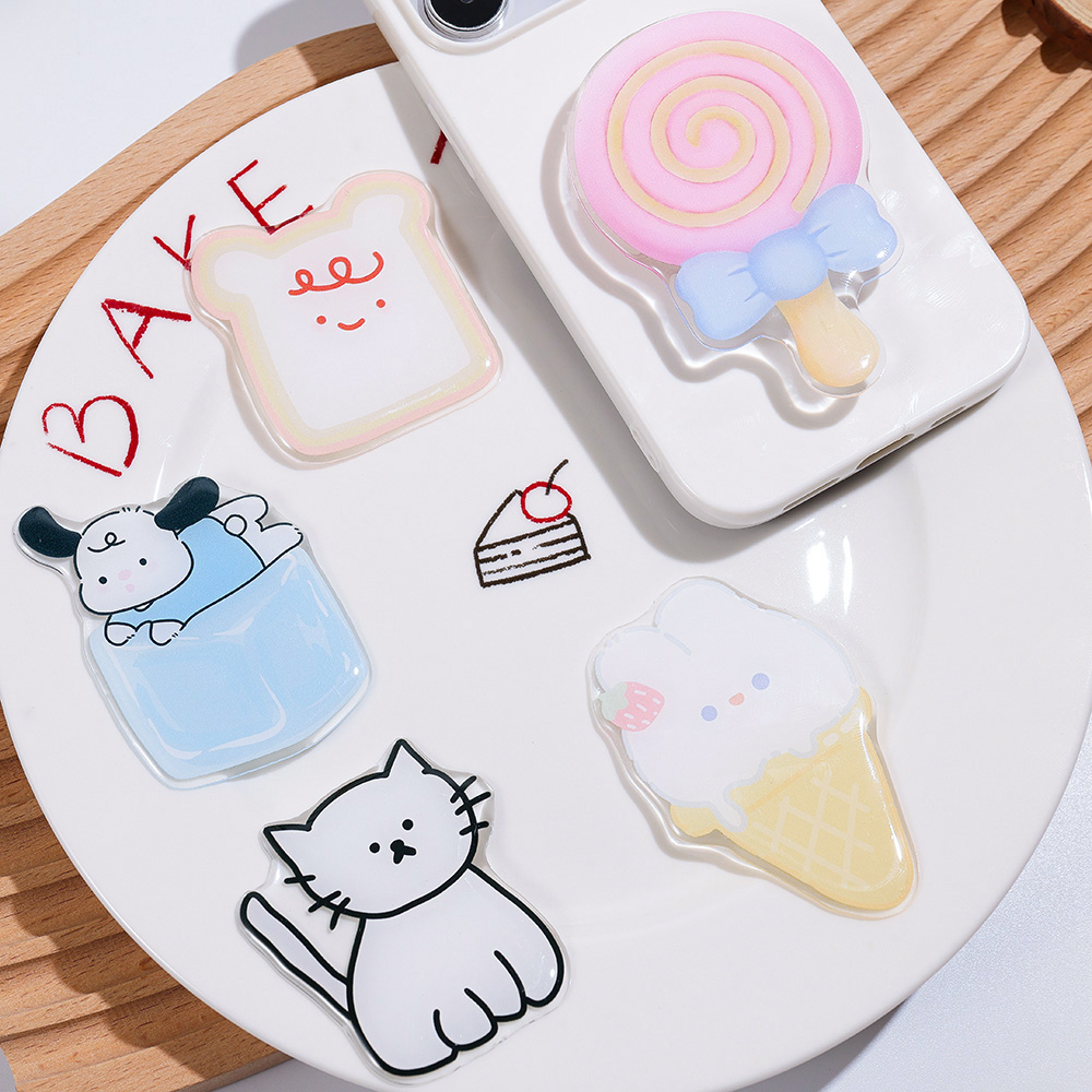 Penyangga Ponsel Lipat Akrilik - Pop Socket Grip ulasan dan harga