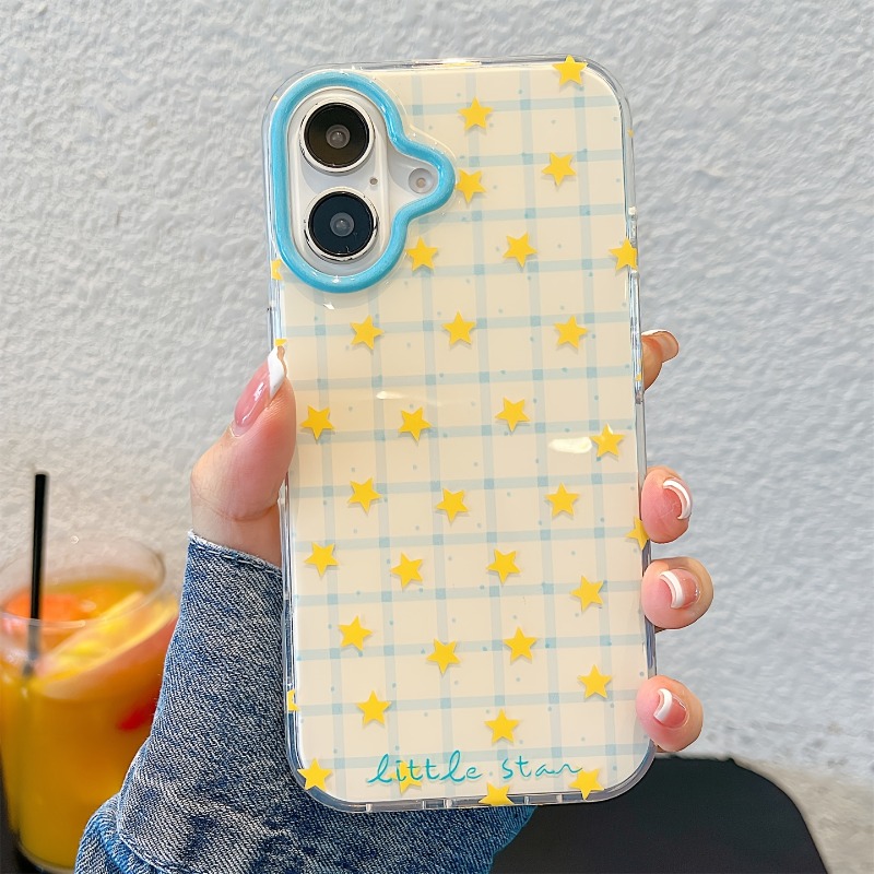 Casing Ponsel Motif Kotak-kota - Yellow Phone Accessories ulasan dan harga