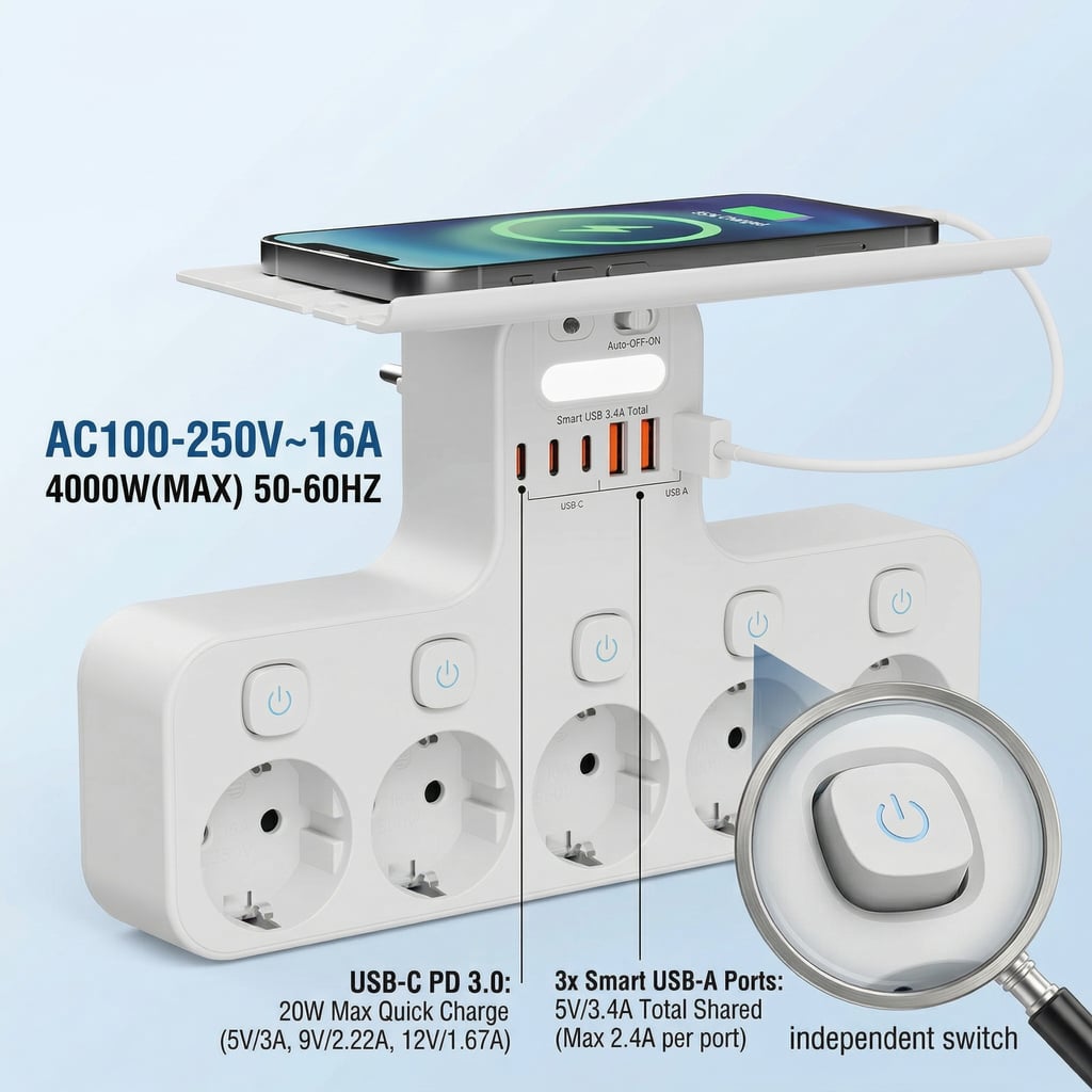 Stopkontak Dinding Colokan EU  - Phone Accessories Hooks ulasan dan harga