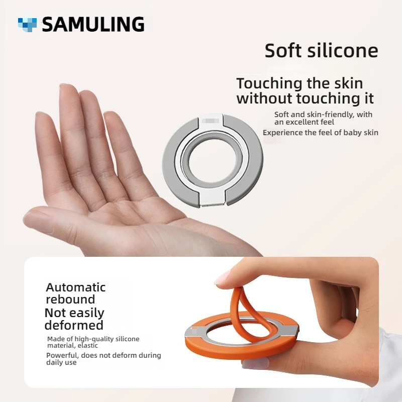 Cincin Jari Silikon Magnetik D - Phone Accessories For Android ulasan dan harga