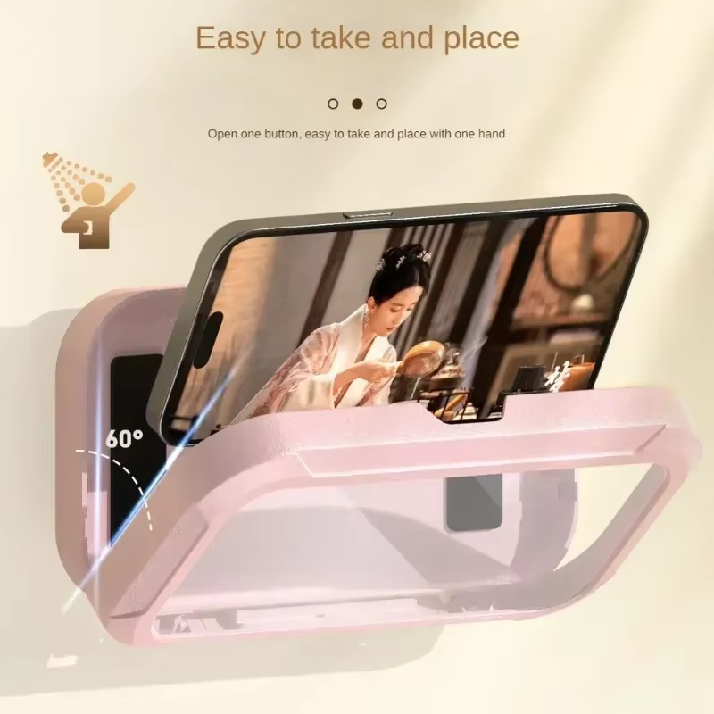 360 °   Penyangga Ponsel Mandi - Phone Accessories Hooks ulasan dan harga