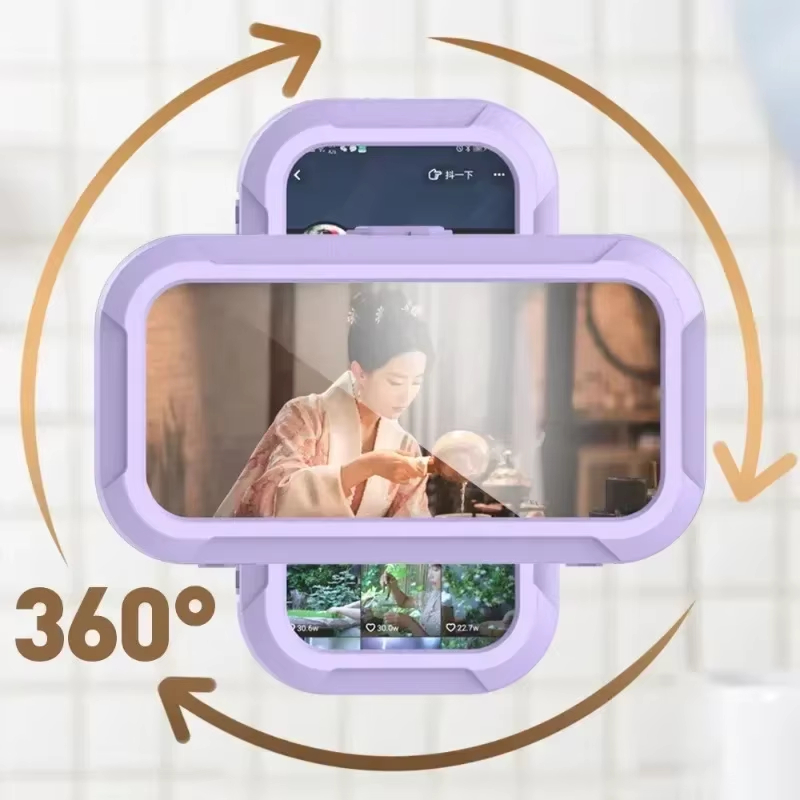 360 °   Penyangga Ponsel Mandi - Phone Accessories Hooks ulasan dan harga