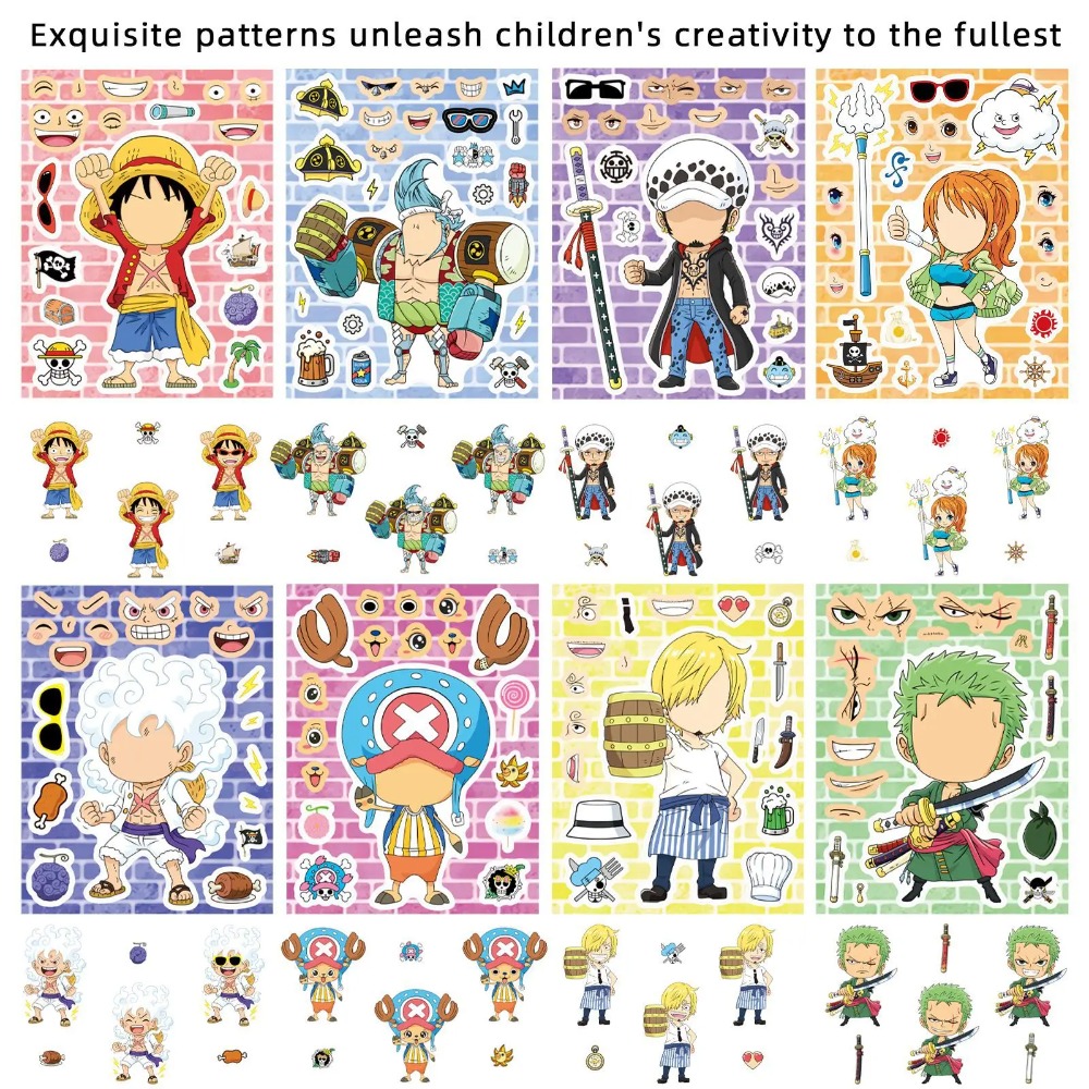 8/16/24 Lembar Stiker Puzzle A - Phone Accessories Supplier ulasan dan harga