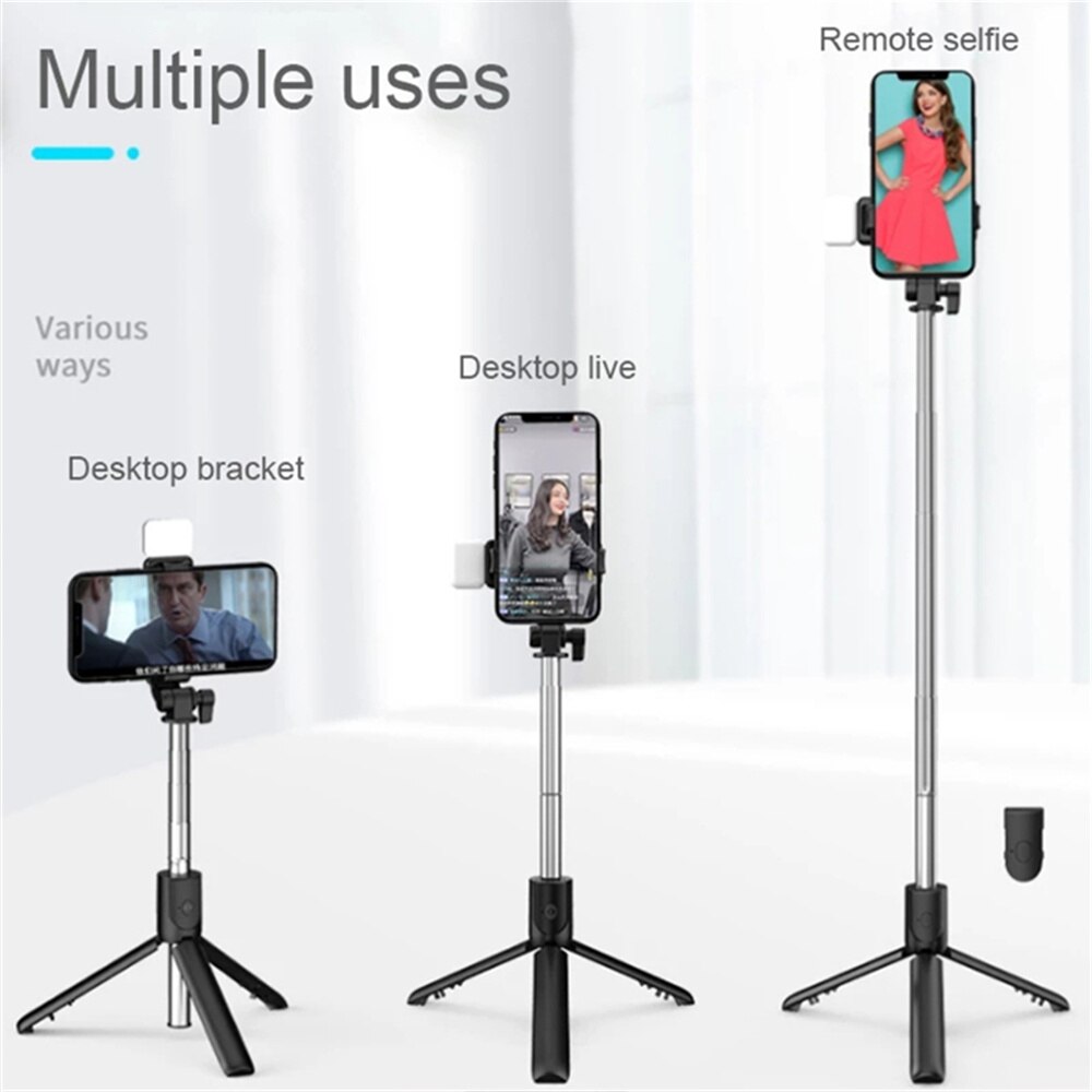 Tripod tongkat selfie portabel - Phone Accessories Video ulasan dan harga