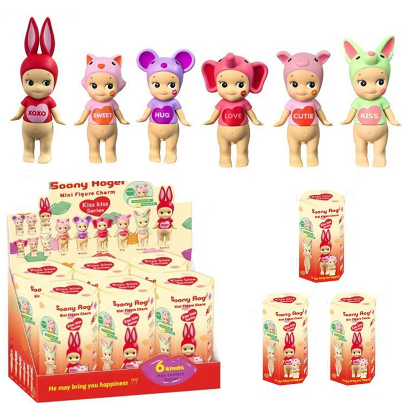 Seri Blind Box Cute Angel Kiss - Phone Accessories Doll ulasan dan harga