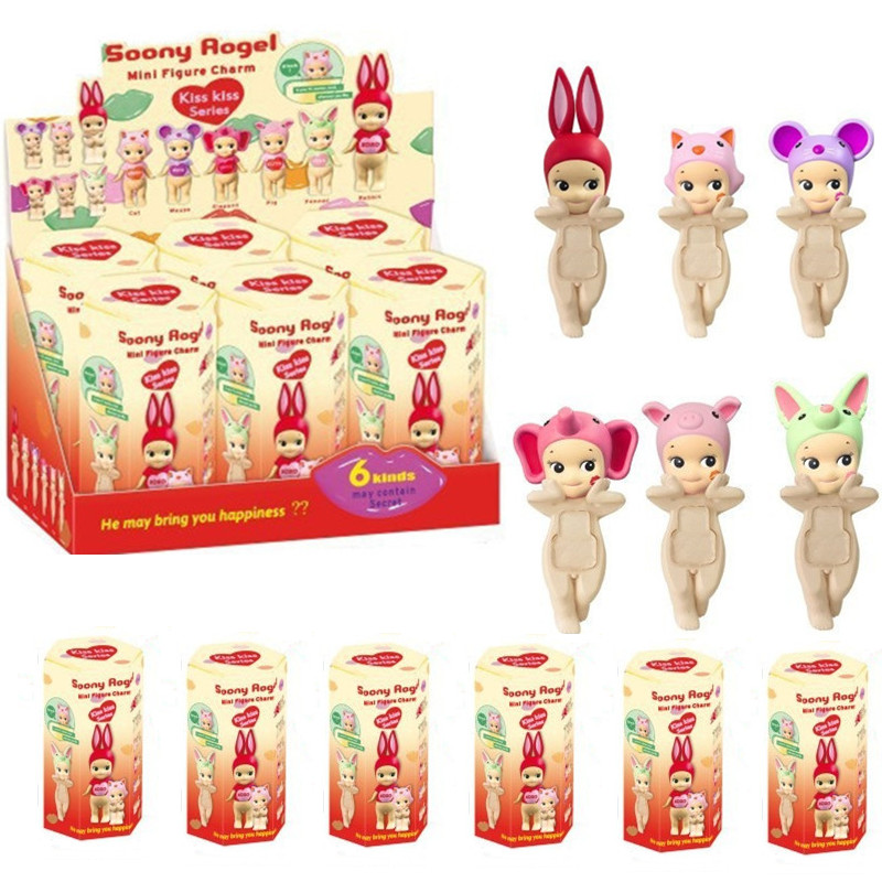 Seri Blind Box Cute Angel Kiss - Phone Accessories Doll ulasan dan harga