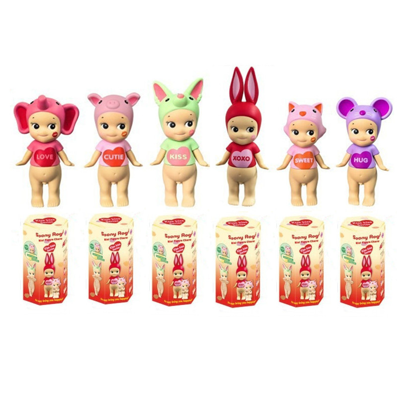 Seri Blind Box Cute Angel Kiss - Phone Accessories Doll ulasan dan harga