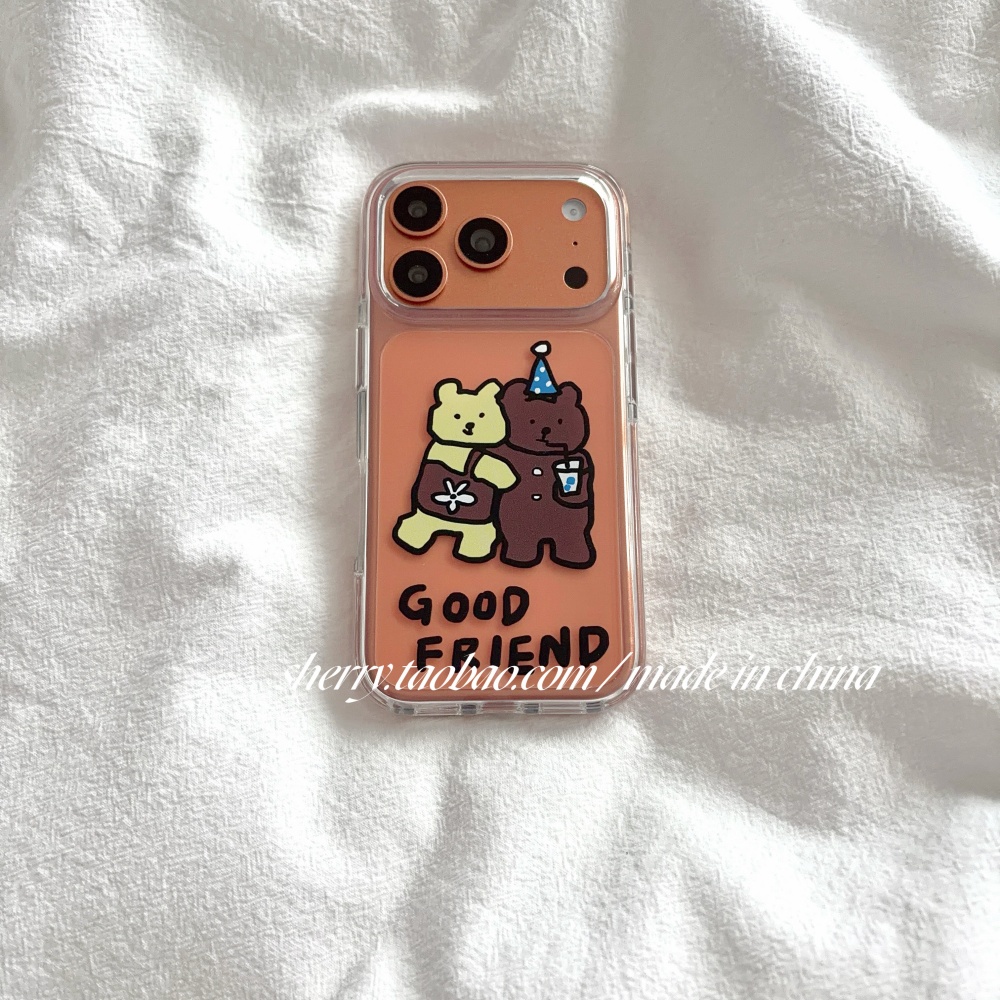 Casing HP Beruang Kuning & Cok - Yellow Phone Accessories ulasan dan harga