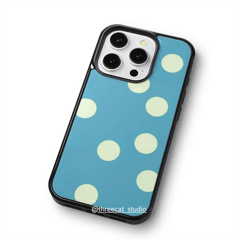 Casing Ponsel Motif Polkadot B - Yellow Phone Accessories ulasan dan harga